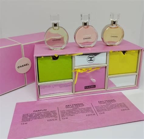 cote miniature parfum chanel|chanel miniature perfume set price.